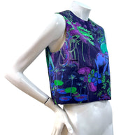 Christian Dior Raf Simons elephant print top FR36 front three-quarter view