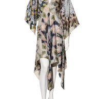 Christian Dior Spring 2019 kaleidoscope print silk dress FR 36 front view