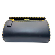 Givenchy Pandora Box black leather crossbody bag bottom view