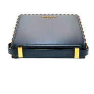 Givenchy Pandora Box black leather crossbody bag top view