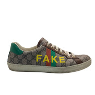 Gucci Fake Not GG Supreme Ace sneaker with Fake graphic side view