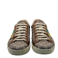 Gucci GG Supreme Ace sneakers size 38 front pair view