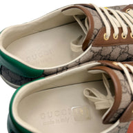 Gucci GG Supreme Ace sneakers size 38 interior pair view