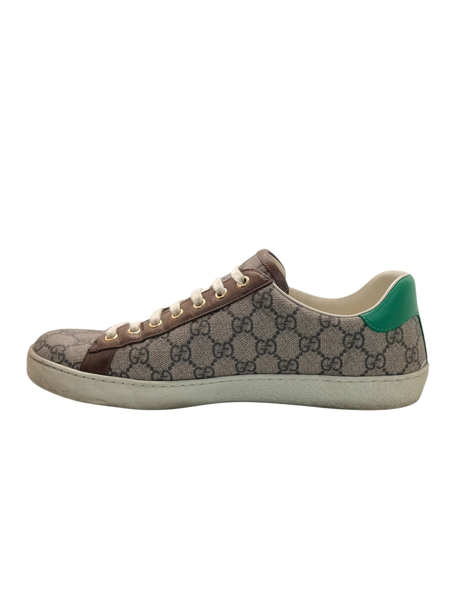 Gucci GG Supreme Ace sneaker size 38 opposite side profile