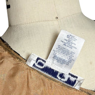Oscar de la Renta fabric composition care tag